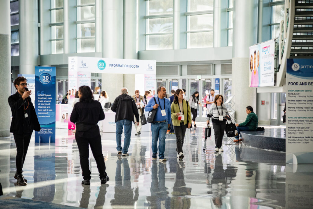 Exhibit at Pri-Med West